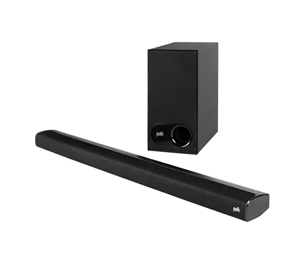 Polk Audio POLK SIGNA S2 ZWART, 2.1 kanaler, Dolby Digital 5.1, 2,54 cm (1), 2,54 cm, Aktiv subwoofer, 13,3 cm (5.25)