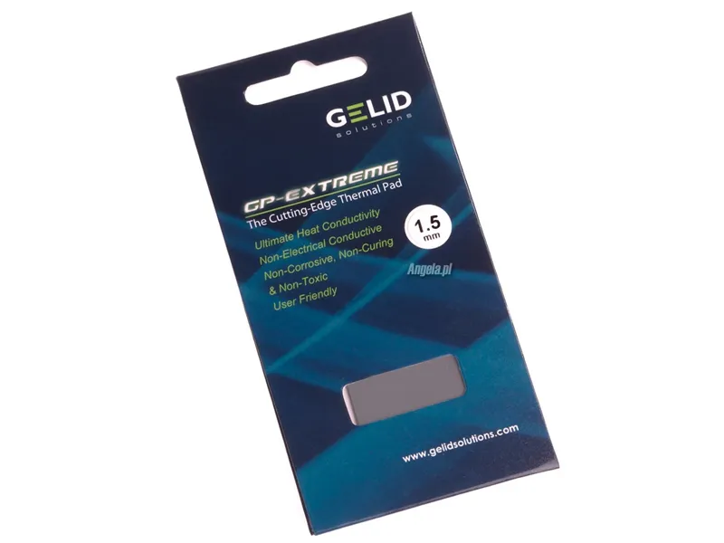 Gelid Solutions TP-GP01-C, Termisk pute, 2,8 g/cm³, 80 mm, 40 mm, 1,5 mm, 1 stykker