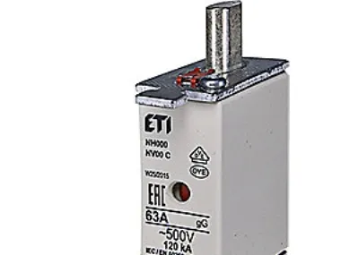 Patronsikring Nh00 Din00 63A - - (3 stk.)