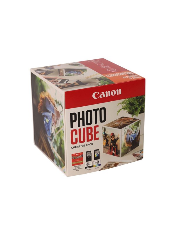 Canon Photo Cube Creative Pack - 2-pack - black colour (cyan magenta yellow) - original - glossy - ink cartridge / paper kit