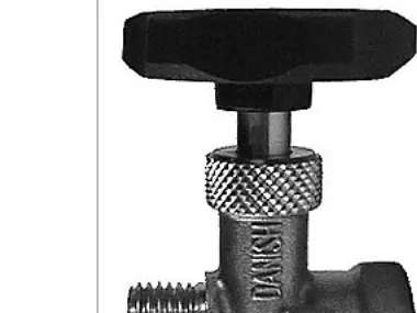 Nåleventil 1/4 muffe/nippel