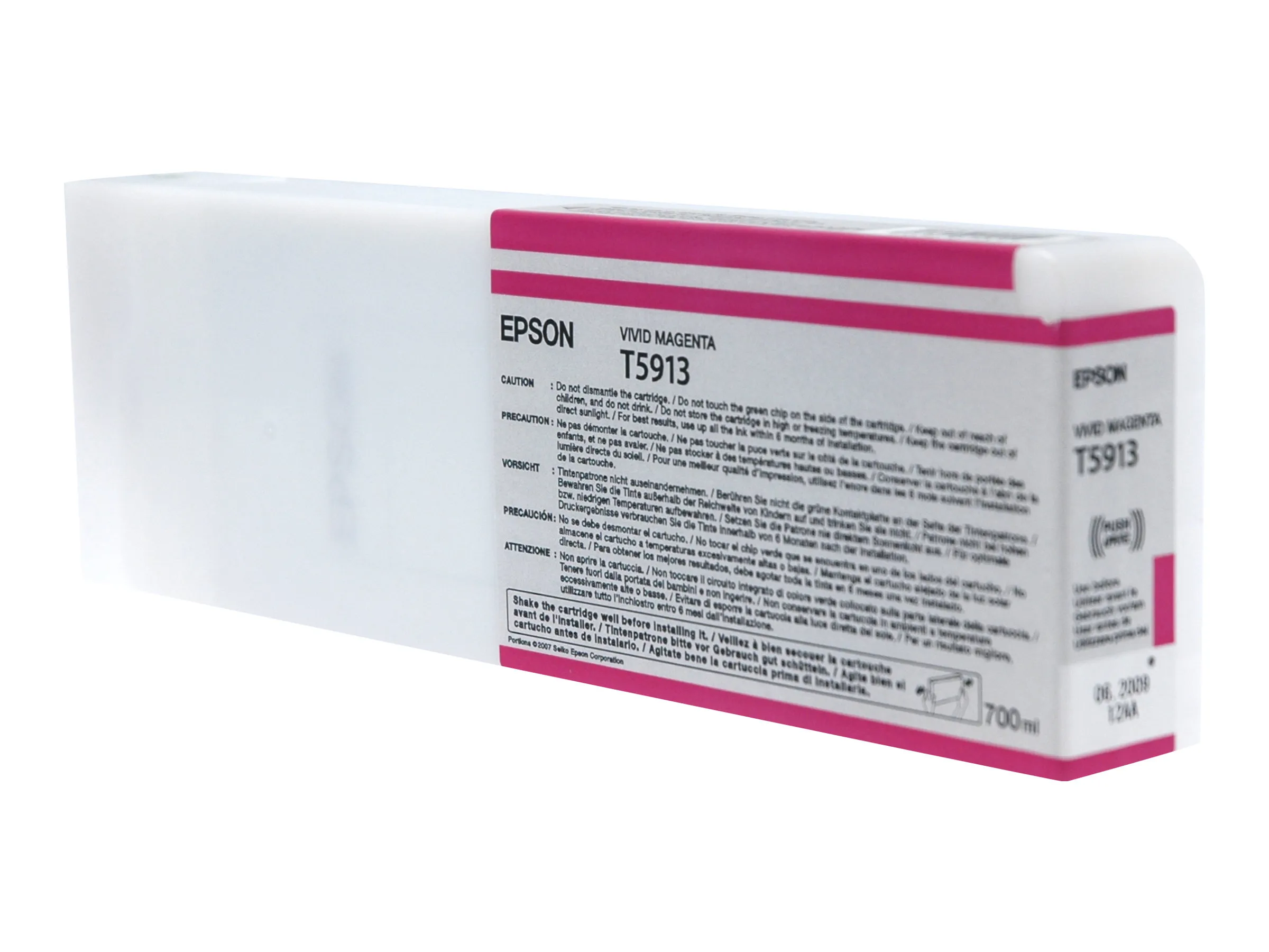 Epson T5913 - 700 ml - livlig magenta - original - blekkpatron - for Stylus Pro 11880, Pro 11880 AGFA, Pro 11880 Xerox
