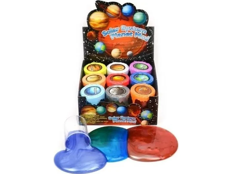 Sansemassasje/planetarisk rommasse (sensory putty)