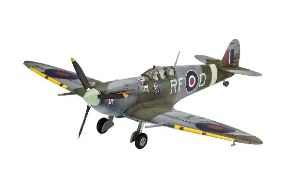 Revell Spitfire Mk.Vb, Flymodell med fastvinge, Monteringssett, 1:72, Spitfire Mk.Vb, Hankjønn, Second World War
