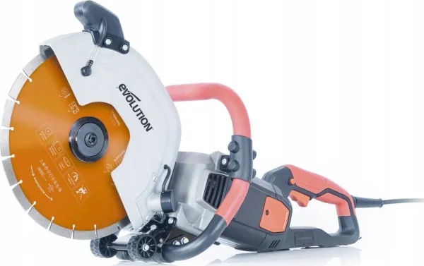 Evolution elektrisk betongsag R300DCT+ med støv-elimineringssystem og premium diamantblad 300 mm