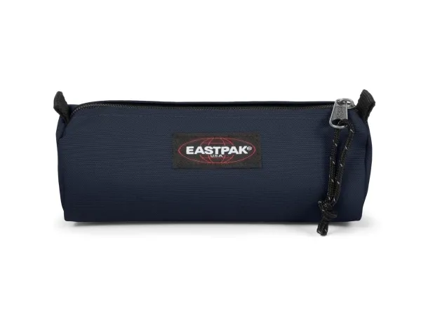Eastpak Benchmark Single, Mykt penal, Nylon, Marineblå, Monokromatisk, Ultra Marine, Glidelås