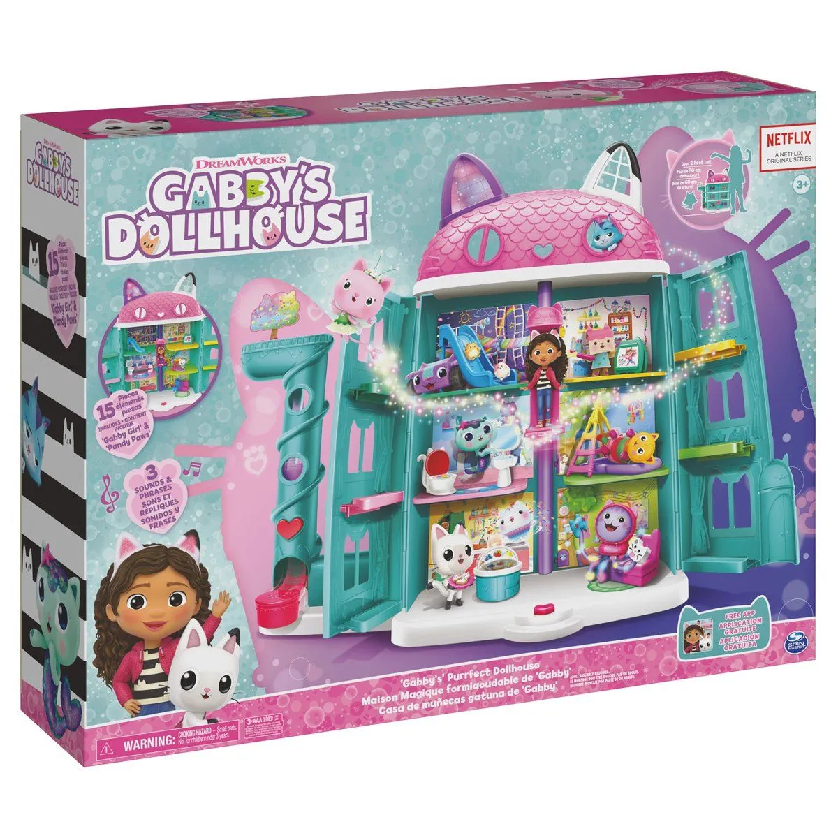 Spin Master GABBY'S DOLLHOUSE dukkehus Kitten