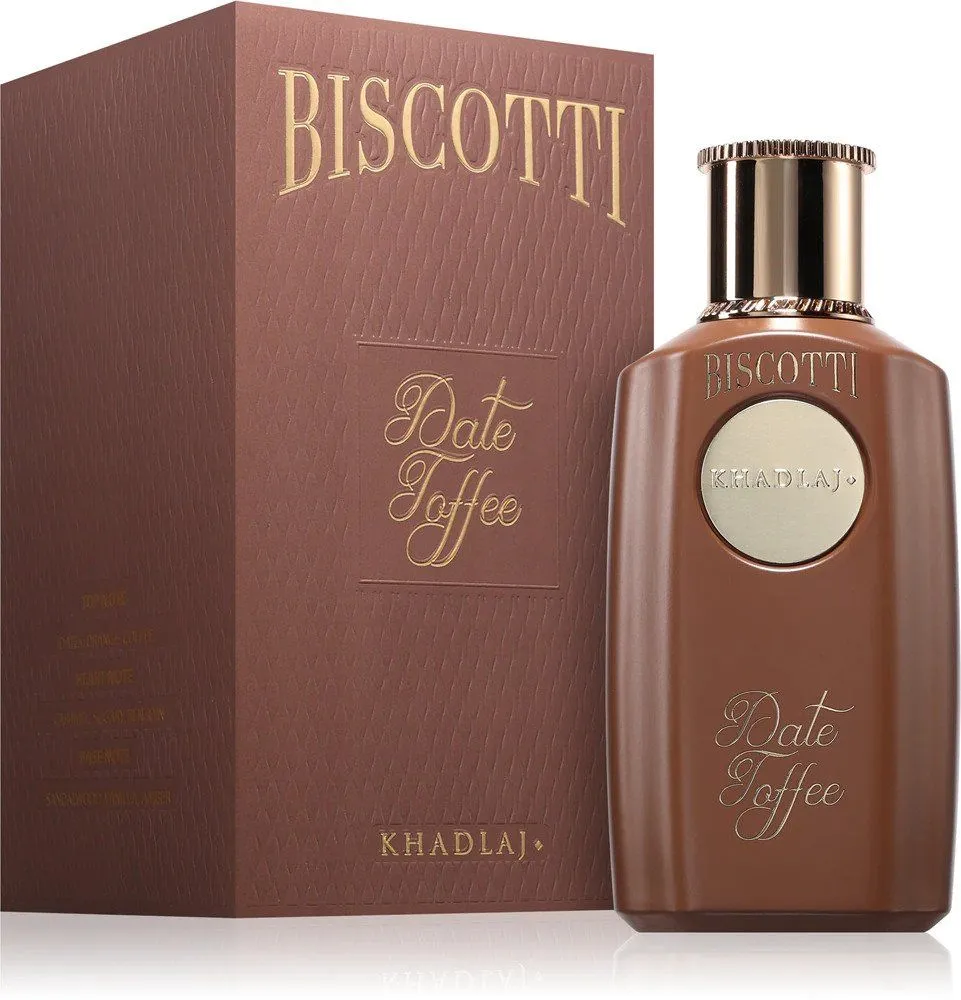Khadlaj Biscotti Date Toffee Extract De Parfum 100ml