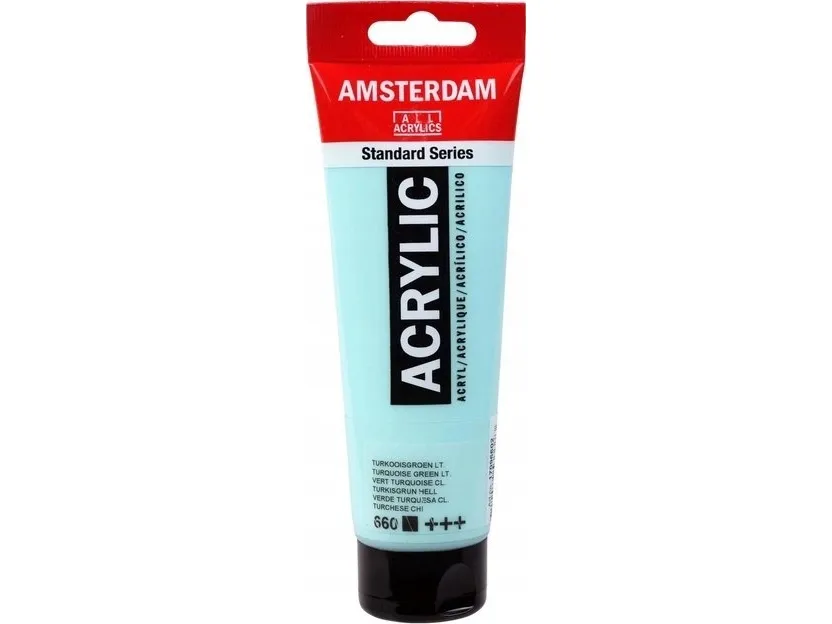 Artequipment Amsterdam Standard Series Akrylrør Turkis Grønt Lys 660