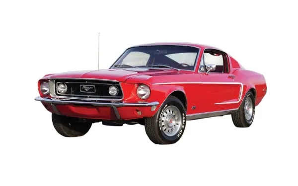 Airfix J6035, Military car model, Monteringssett, Ford Mustang GT 1968, Alle kjønn, 6 år, Rød