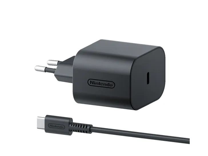 Nintendo 10015096, Innendørs, AC, 20 V, 1,5 m, Svart