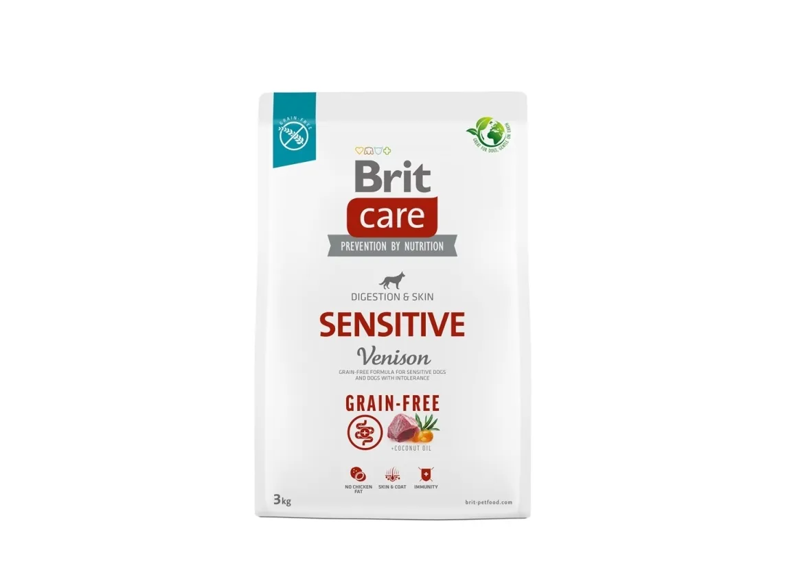 BRIT Care Kornfri Sensitive Vilt 3 kg hundefôr