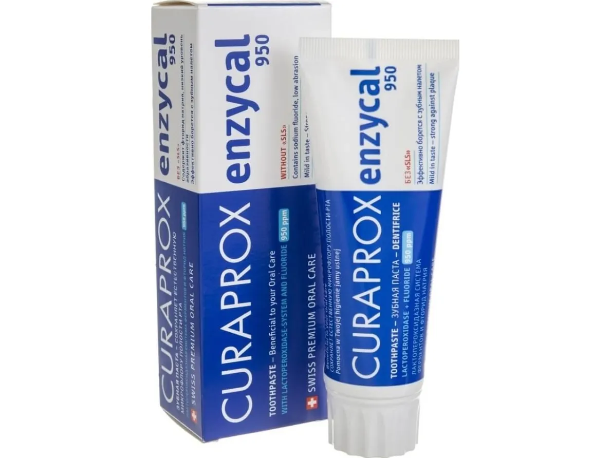 Curaden Curaprox Enzycal 950 tannkrem - 75 ml