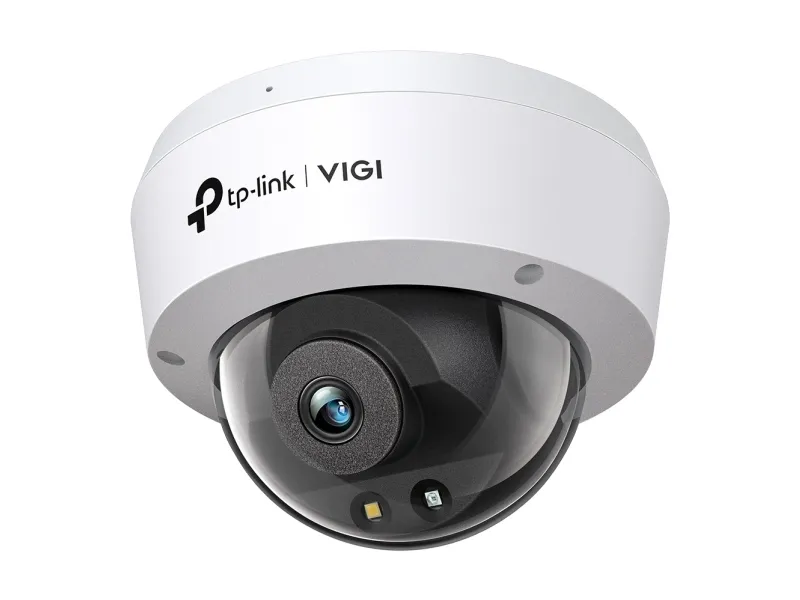 TP-Link VIGI C240 (2.8mm), IP-sikkerhetskamera, Inne & Ute, Koblet med ledninger (ikke trådløs), CE, BSMI, VCCI, ONVIF, Tak/Vegg, Sort, Hvit