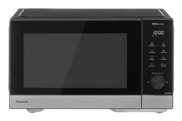 Panasonic NN-SD38QSEPG, Benkeplate, Solo mikrobølge ovn, 29 l, 1000 W, Innebygd skjerm, LCD