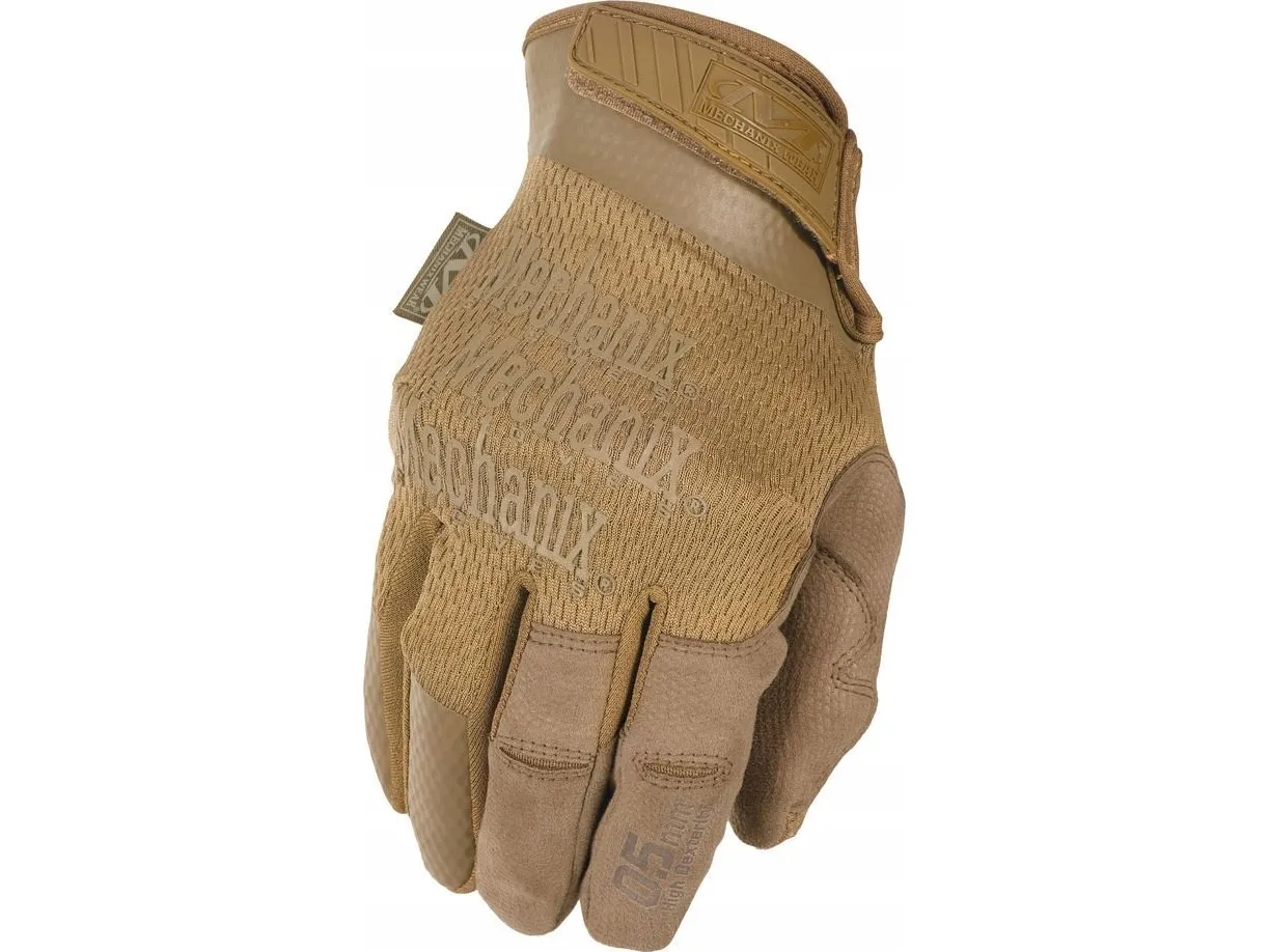 Mechanix Wear hansker Specialty 0.5 Coyote XL (0,5 mm håndflate, kunstlær, Velcro, TrekDry®, Lycra)