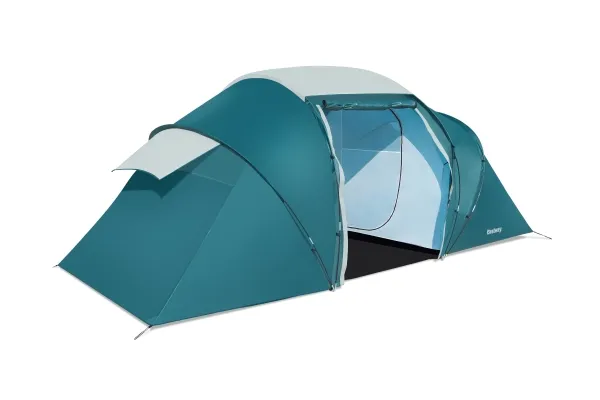 Bestway 68093 / 24, Camping, 4 person(er), Bakkdekke, 8,91 kg, Blå, Hvit