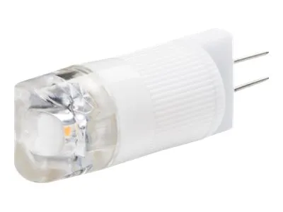Verbatim - LED-lyspære - form: kapsel - G4 - 1 W (ekvivalent 11 W) - klasse A++ - varmt hvitt lys - 2700 K