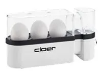 Cloer 6021 - Eggkoker - 300 W - hvit