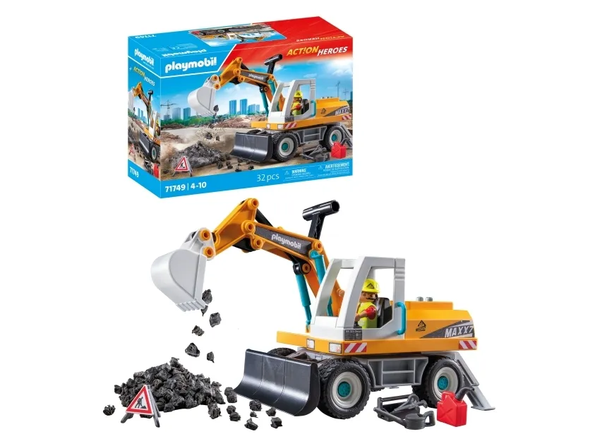 Playmobil Action 71749, Action/ Eventyr, 4 år, Flerfarget, Plast