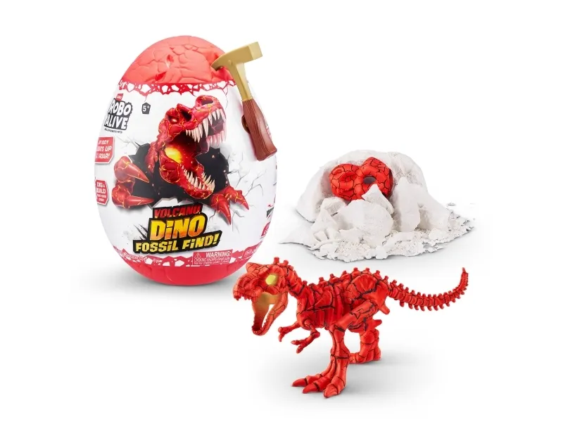 Zuru Robo Alive Volcano Dino Fossil Find-figur