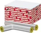 ROCKWOOL Universal rørskål med alutape 64x30 mm.
