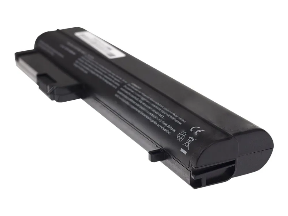 Green Cell - Batteri til bærbar PC (tilsvarer: HP RW556AA, HP HSTNN-C48C) - litiumion - 6-cellers - 4400 mAh - svart - for HP 2510p  Business Notebook nc2400  EliteBook 2530p, 2540p