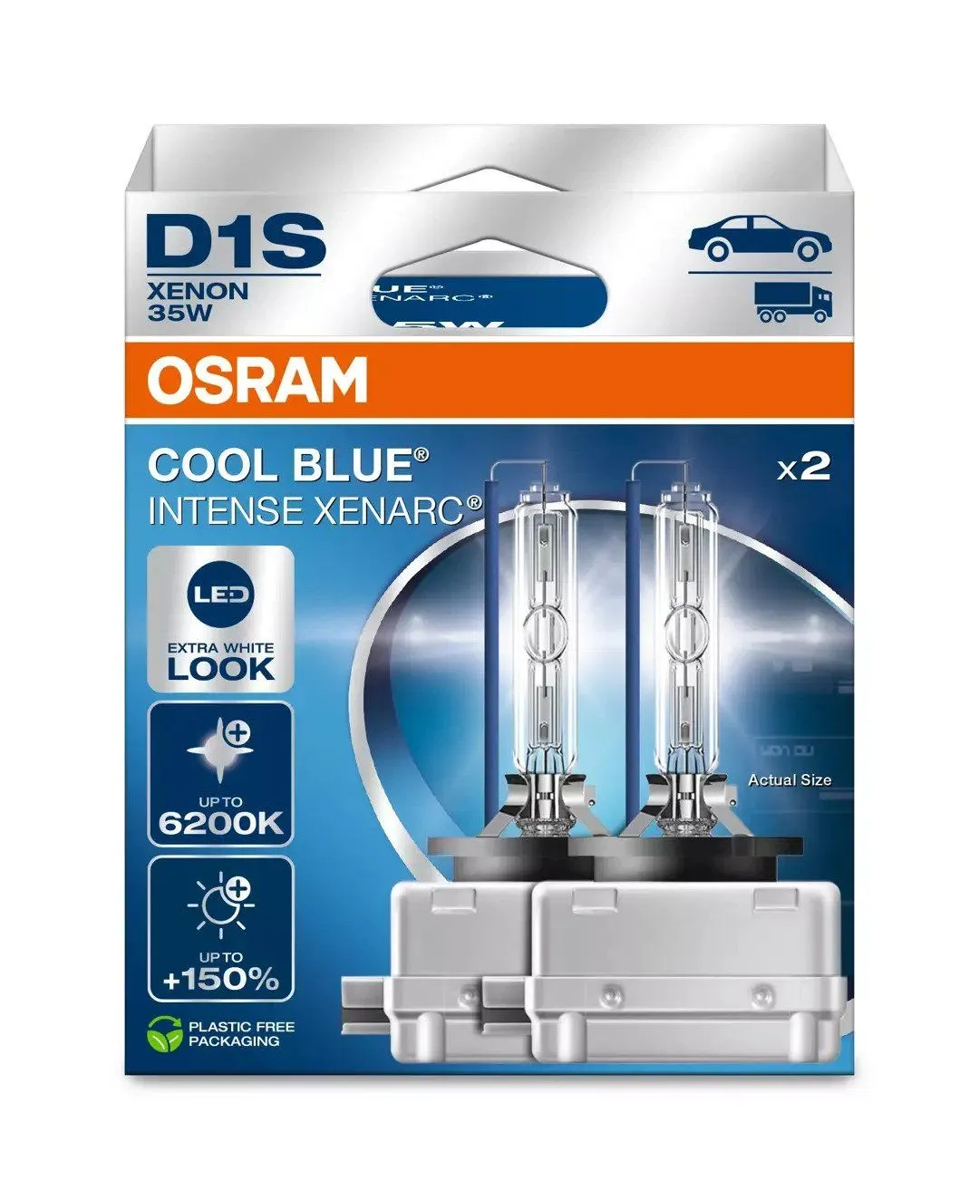 Osram Xenarc Cool Blue Intense NEXT GEN - D1S Xenonpærer