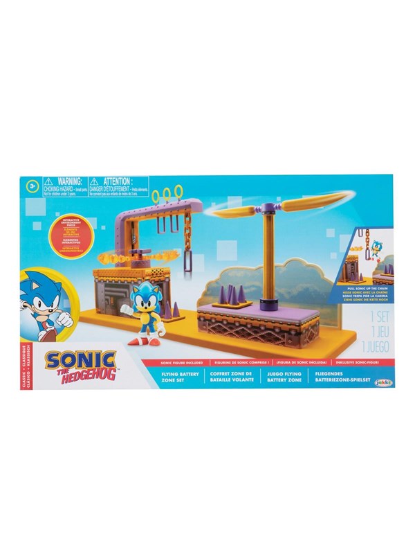 Sonic 2.5 Inch Playset Flying Battery Zone