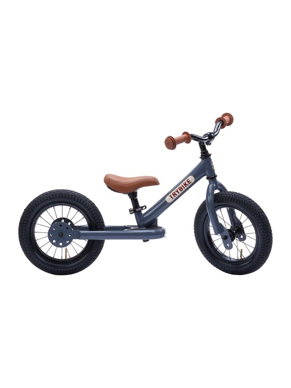 Trybike 2 wheels steel  - Antracite Grey