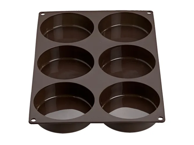 Lurch 85081, Muffinskopper, Silikon, -40 °C, 240 °C, Brun, 10 cm