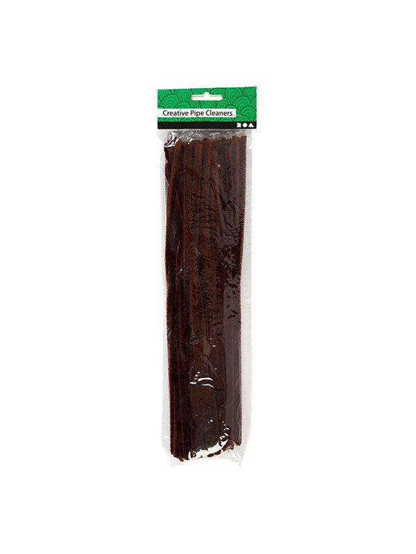 Creativ Company Chenille Brown 30cm 50pcs.