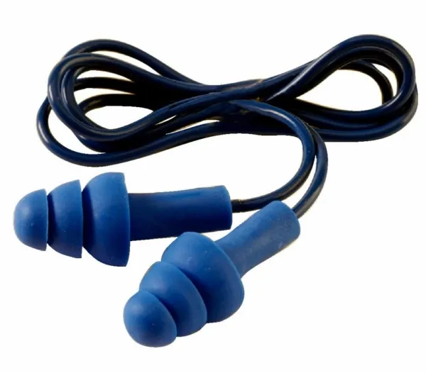 3M TR-01-000, Gjenbrukbar øreplugg, Jobb, In-ear, Sort, Blå, Koblet med ledninger (ikke trådløs), 29 dB