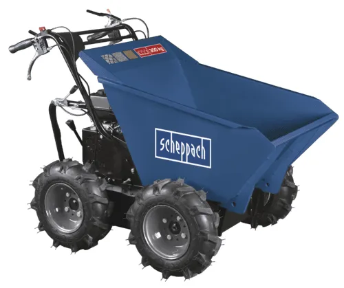 Scheppach DP3000, Motorisert trillebår, 4 hjul, 300 kg, 196 cm³, 3,6 l, 700 mm