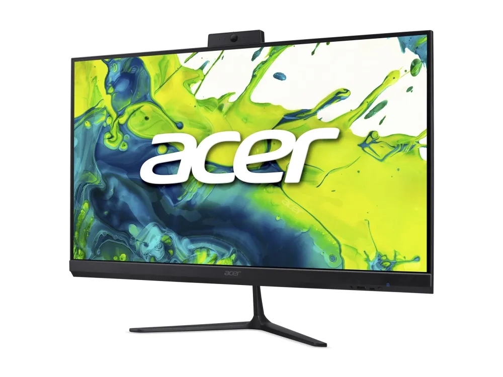 Acer Aspire C 27 C27-2G - Alt-i-ett Core 5 120U / inntil 5 GHz - RAM 16 GB - SSD 1.024 TB - Intel Graphics - IEEE 802.11ax (Wi-Fi 6), Gigabit Ethernet, Bluetooth 5.2 - Win 11 Home - monitor: LED 27 1920 x 1080 (Full HD) @ 120 Hz