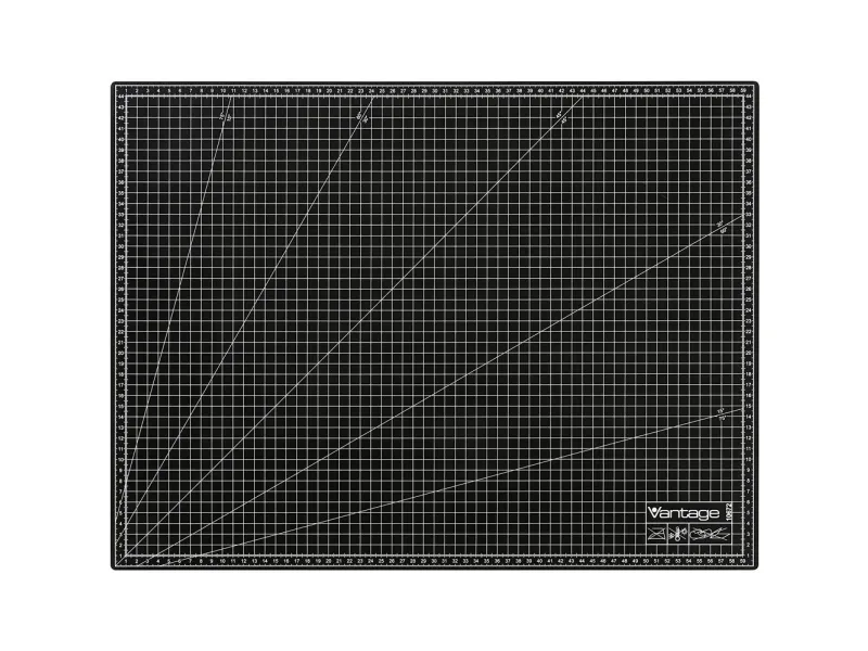 Dahle skjærematte 45 x 60 cm svart VANTAGE skjærematte A2 (74-10672-20144)