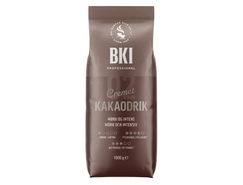 BKI Kakaodrik 17% 1000g - (10 poser x 1000g)