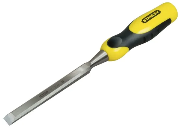 Stanley 0-16-874, Beskjæringsmeisel, Karbonstål, Svart, Gul, Ergonomisk, 14 mm, 131 mm