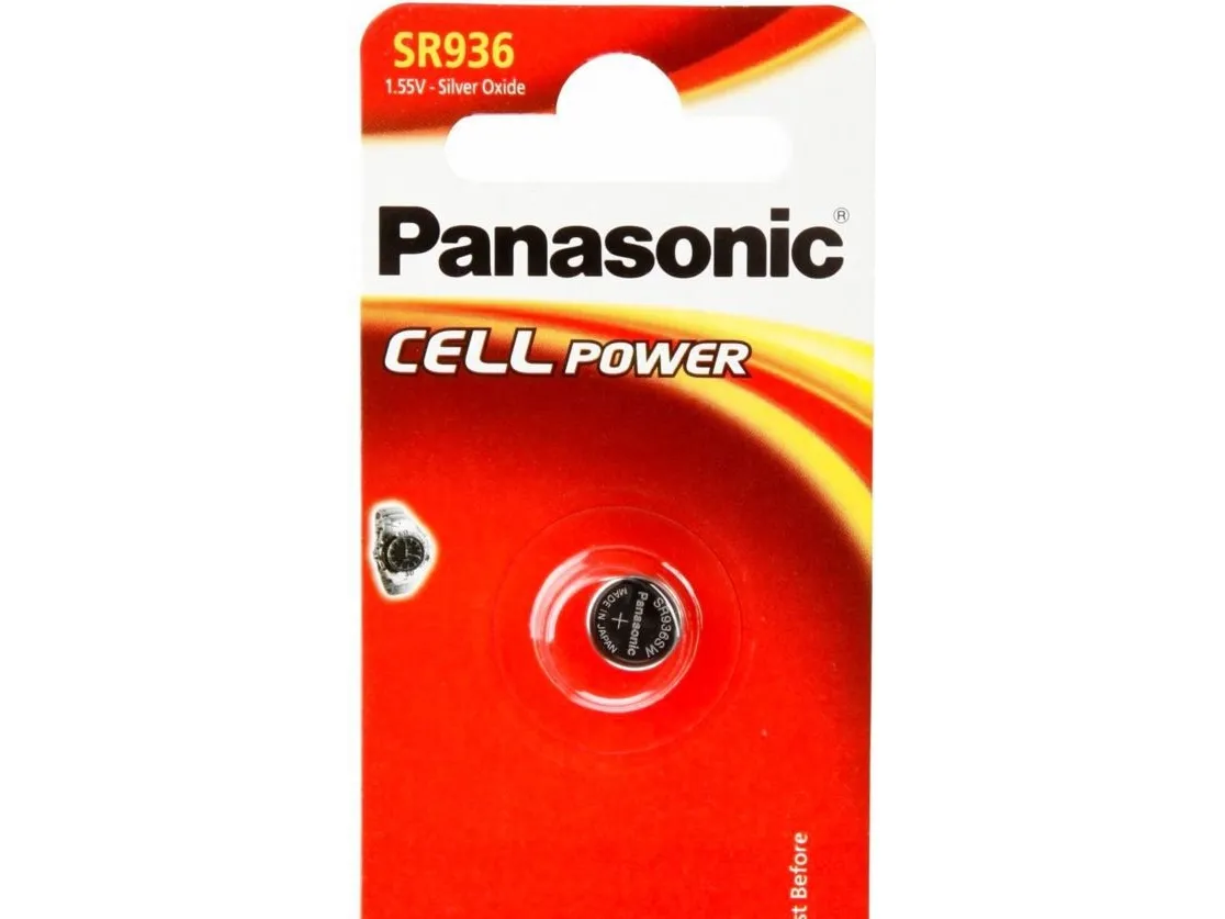 Panasonic SR-936 battery x SR936 - silver oxide