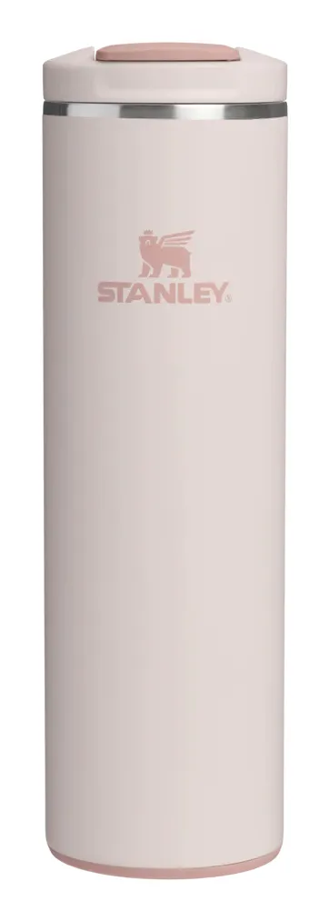 Stanley Transit Fliptop-krus, Rose, Rustfritt stål, Rustfritt stål, Silikon, Kaffe, Juice, Te, 6 t