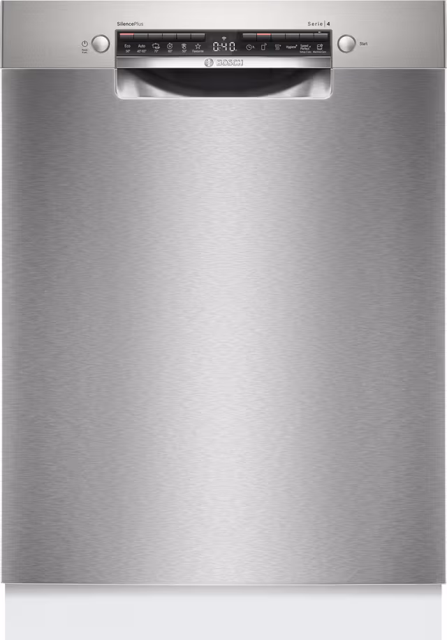 Bosch Serie 4 Oppvaskmaskin SMU4HKI72S (Rustfritt stål)