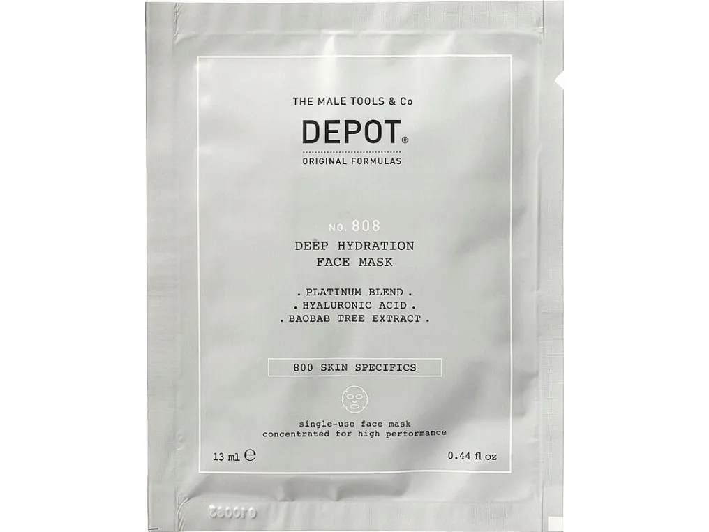 Facial Mask Moisturizing Cream Depot No.808 Deep Hydration Face Mask 13ml