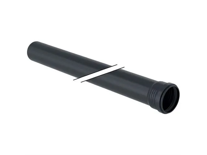 Silent-Pro-rør, 1 muf, 75 × 1500 mm