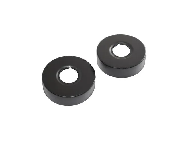 Vægroset ø72mm x 20mm 2stk matsort