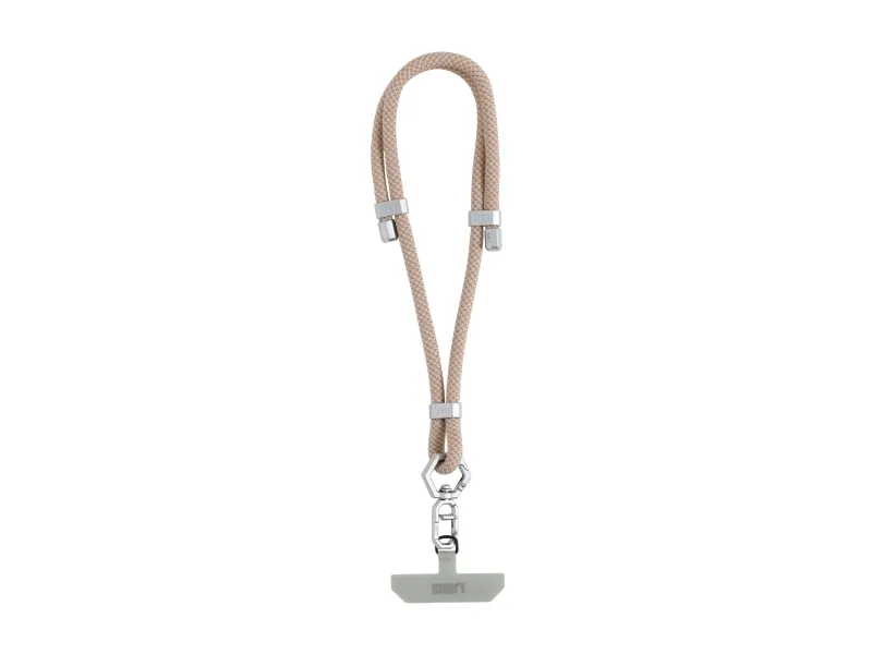 Urban Armor Gear 964418118086, Strop / Belte, Beige, Sølv, Polyester, 1 stykker, 7 mm, 0,7 m