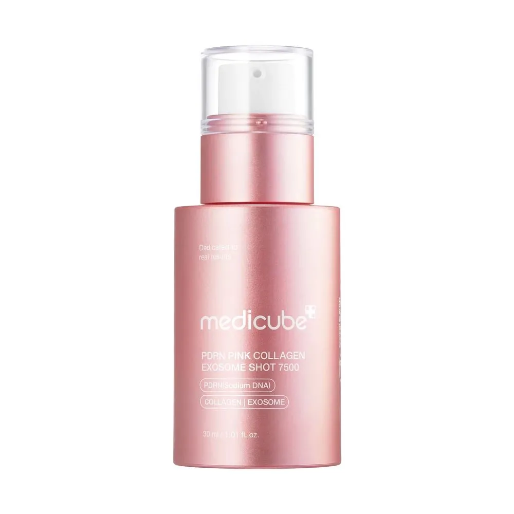Medicube Pdrn Pink Collagen Exosome Shot Serum 7500 PPM Liquid Skin Booster