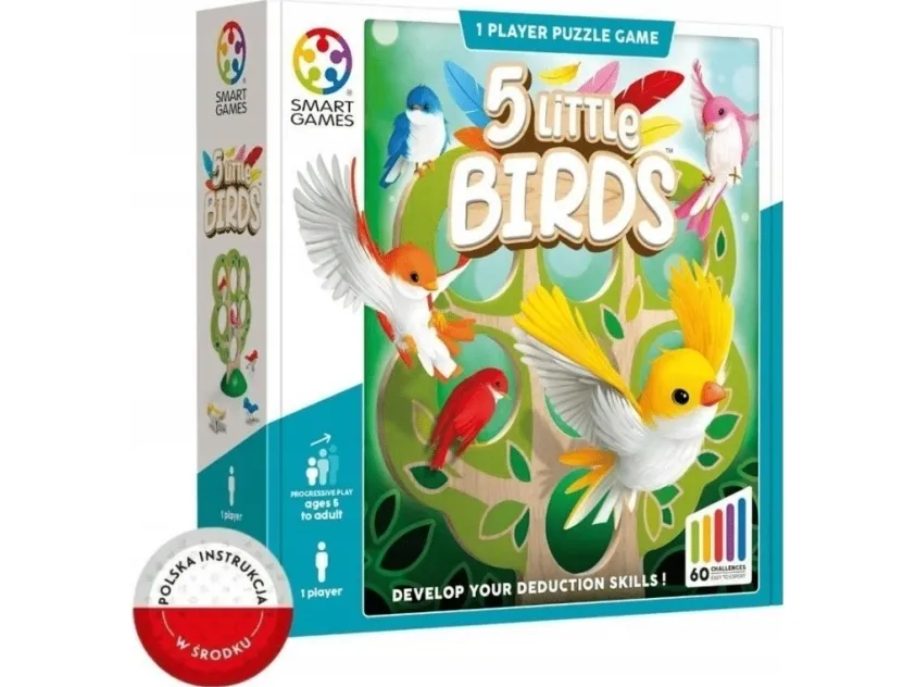 Hjernespill Hjernespill SmartGames - 5 små fugler