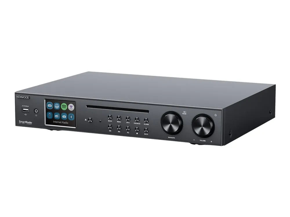 Kenwood KR-W8000SCD-B, 30 W, Stereo, 3,5 mm, RCA, Koblet med ledninger (ikke trådløs), A2DP, AVRCP