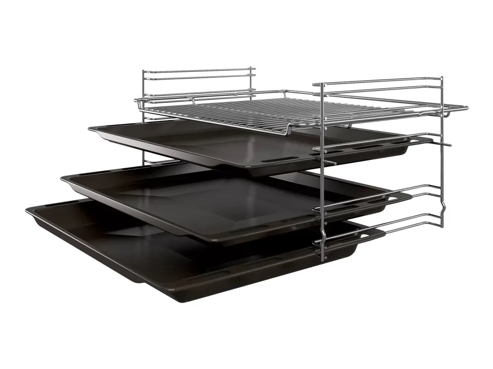 Bosch Serie | 4 HLN39A020 - Komfyr - frittstående - bredde: 60 cm - dybde: 60 cm - høyde: 90 cm - med selvrens - hvit