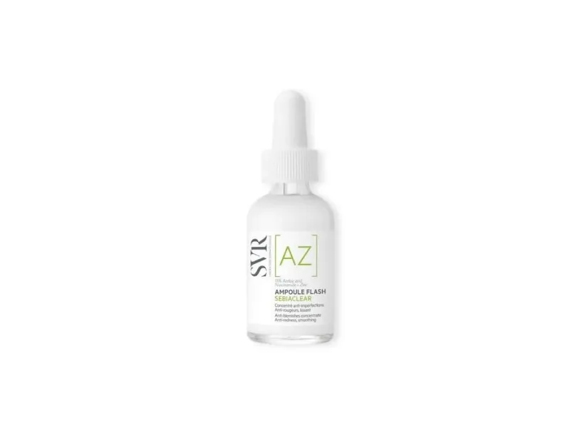 SVR_Sebiaclear Ampule Flash glattende konsentrat som korrigerer ufullkommenheter og rødhet 30ml